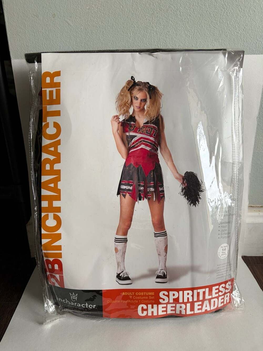 InCharacter Costumes Spiritless Cheerleader Adult Costume